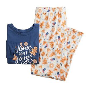 NWT Men's Jammies For Your Families Cookie Pajama Set Size L